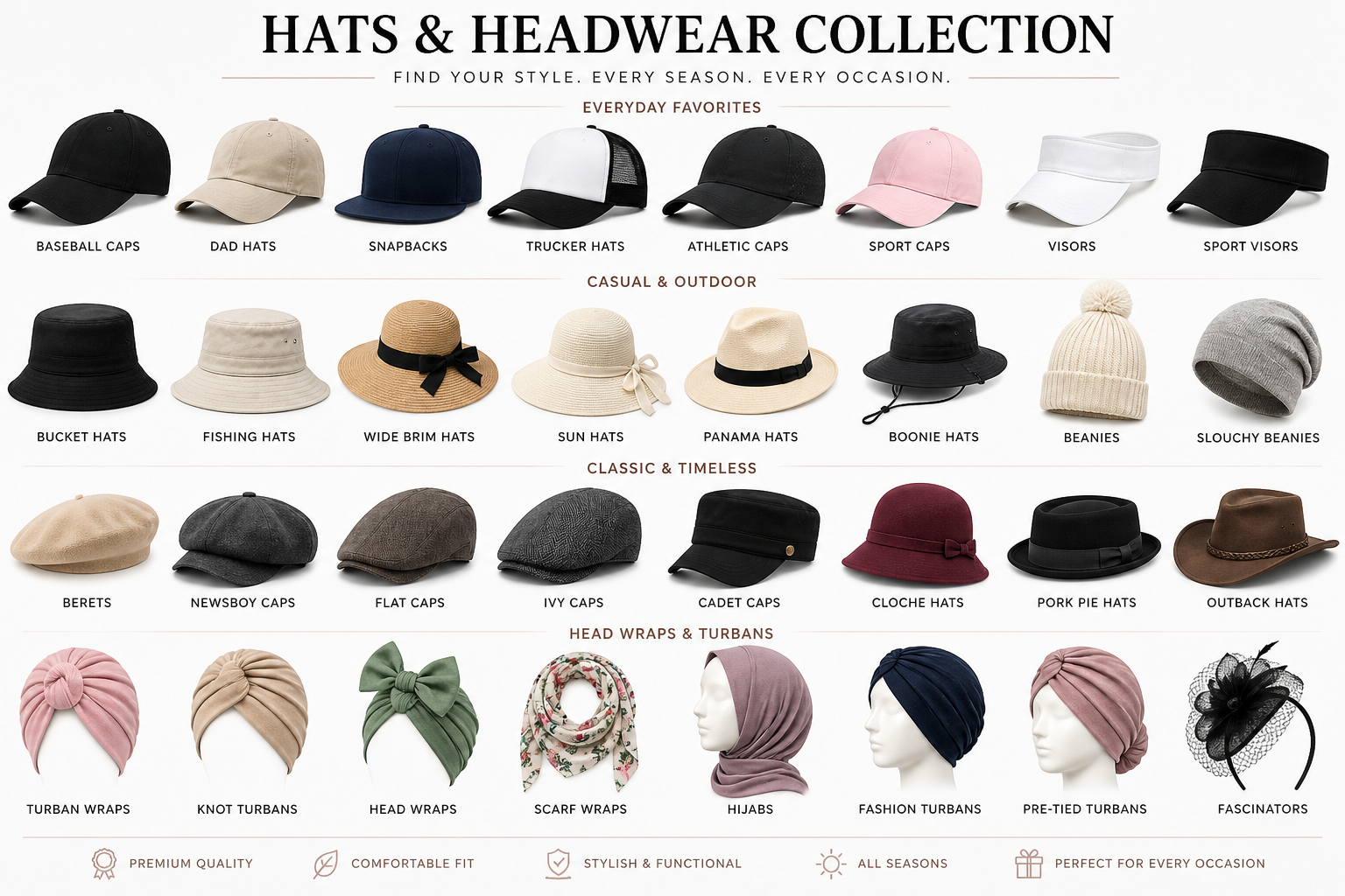 Hats & Headwear