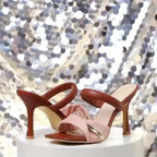 Square Toe Mule High Heels