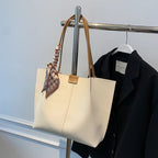 Spacious Patchwork Shoulder Bag Set
