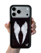 Angel Baby | Black iPhone Case