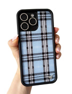 Plaid | Blue iPhone Case