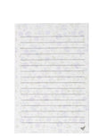 Lilac & Blue Floral Notepad