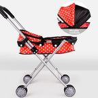Baby Walker and Doll Stroller Combo