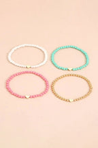Mazie Beaded Layered Bracelet Set