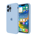 iPhone Camera Protection Silicone Case (Sky Blue)