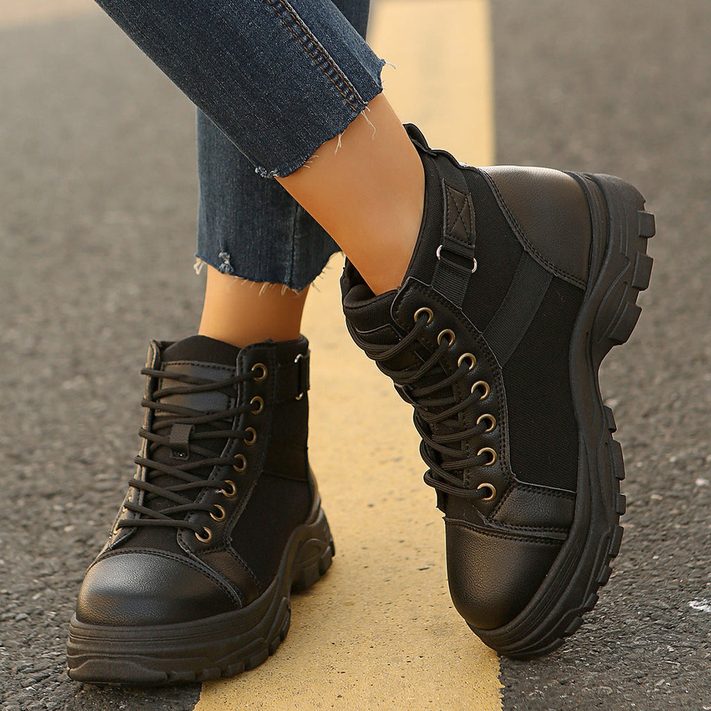 Women’s Mid-Calf Fleece-Lined Winter Boots