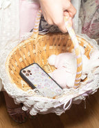 Bunnies in Bonnets iPhone Case