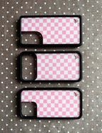 Checkers | Pink iPhone Case