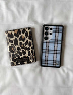 Plaid | Blue iPhone Case