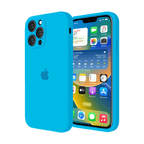 iPhone Camera Protection Silicone Case (Surf Blue)