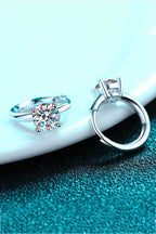 Moissanite Huggie Earrings