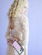 Forget Me Not Floral | Pink iPhone Case