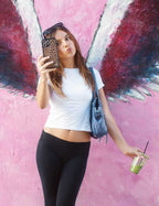 Meow | Brown iPhone Case
