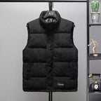 Men's Thick Corduroy Vest - Warm & Breathable Striped Jacket