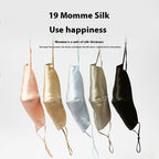 19 M Silk Mask Summer UV Protection Sun Block And Dustproof Solid Color
