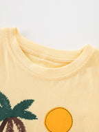 Children's Lion Graphic Short Sleeve T-Shirt