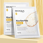 Bioaqua Face Care Sheet Masks Rice Nourishing Moisturizing Female Facial Beauty Product for Korean Skin One Piece Free Shipping