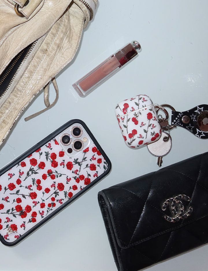 Red Roses AirPods