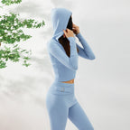 Long Sleeve Sweater And High Waist Long Pants Set