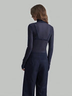 Turtleneck Long Sleeve Top