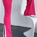 Women’s Casual Color-Block Two-Piece Set