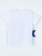 Children's Shark Graphic Round Neck T-Shirt