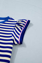 Xiomara Trim Cap Sleeve Top