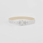 Sequin PU Leather Belt