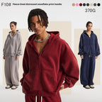 Men's Washed Sports And Leisure Hooded Zipper Jacket