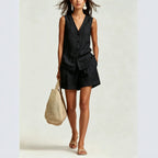 Women's Sleeveless Vest Top & Shorts Set