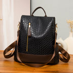 PU Leather Backpack Bag