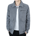 Men's Corduroy Jacket - Stylish Casual Spring/Fall Outerwear
