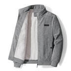 Men's Thickened Corduroy Winter Coat - Large Size