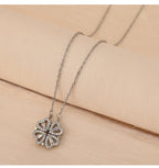 Four-Leaf Clover Hearts Necklace