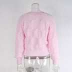 Women's Bow Cropped Cardigan