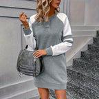 Women's Color Block Sweatshirt