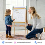 Tiny Land® 3-in-1 Art Easel for Kids