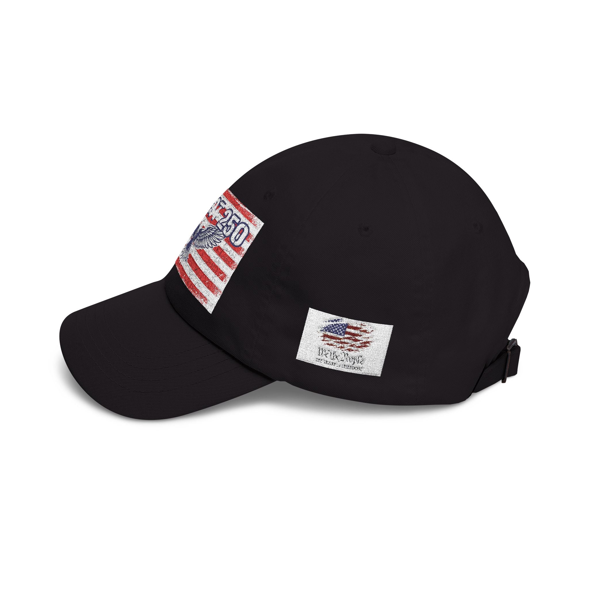 Patriot 250 Eagle Flag Dad Cap | American Flag Vintage Baseball Hat | Vintage USA Eagle Cap | Patriotic Adjustable Baseball Hat | Fourth of July