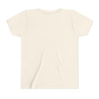 Youth Tee — "Punch Love" Monkey Hugging Pink Teddy Cute Kids Valentine Shirt