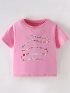 Children's 'Love and Positive Vibes' Graphic T-Shirt
