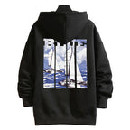 Men's Plus Size Warm Hooded Jacket for Autumn/Winter