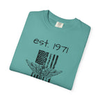Vintage-Inspired Unisex T-Shirt with Established 1971 Design, Casual Wear, Gift for Father's Day, Graphic Tee, Casual Fashion, [...]