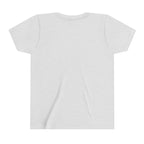 Youth Tee — "Punch Love" Monkey Hugging Pink Teddy Cute Kids Valentine Shirt