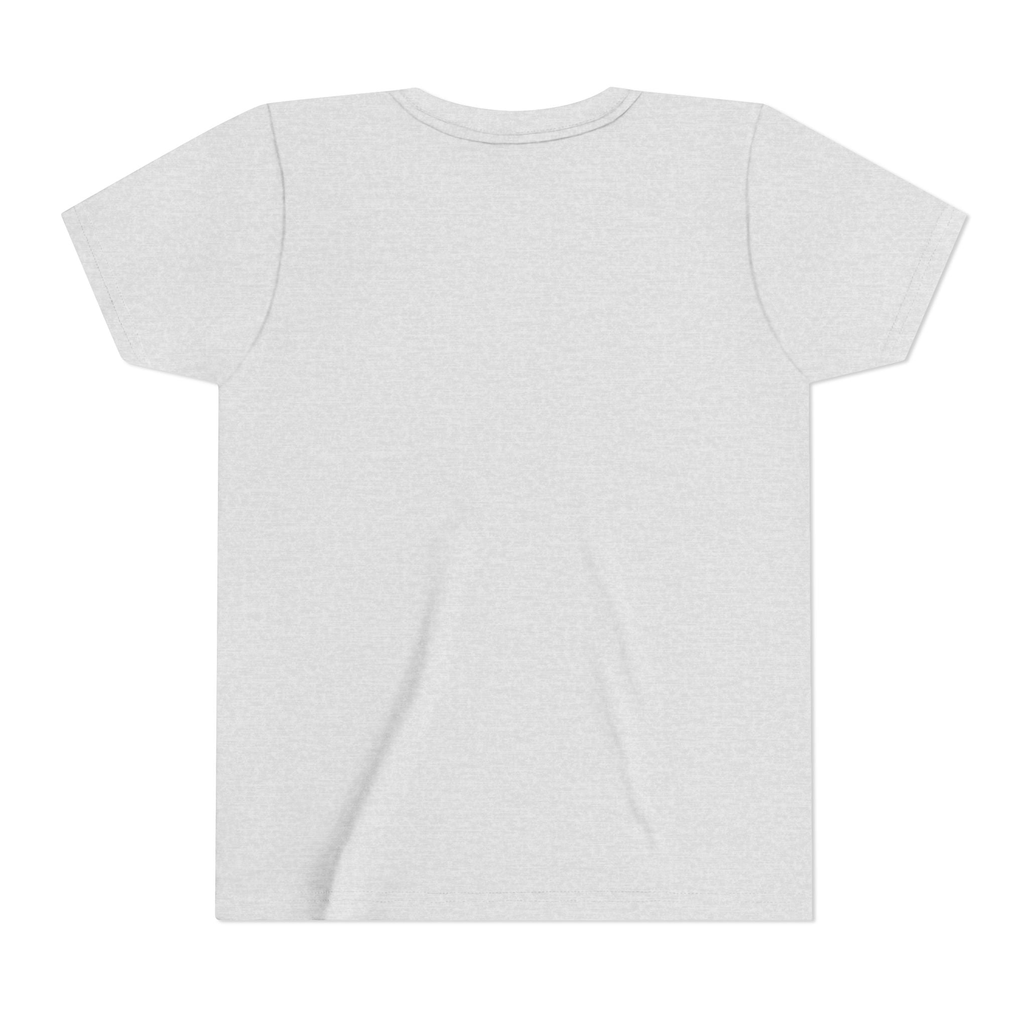 Youth Tee — "Punch Love" Monkey Hugging Pink Teddy Cute Kids Valentine Shirt