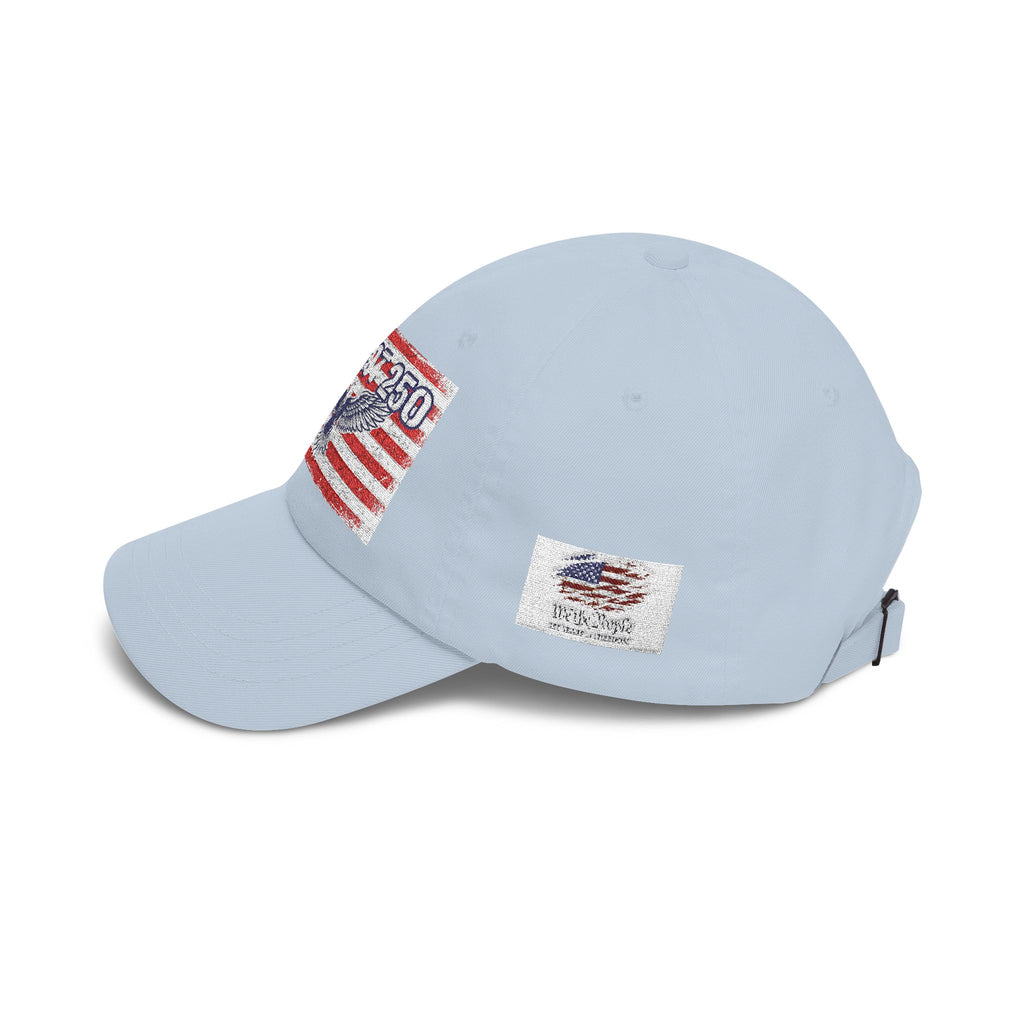 Patriot 250 Eagle Flag Dad Cap | American Flag Vintage Baseball Hat | Vintage USA Eagle Cap | Patriotic Adjustable Baseball Hat | Fourth of July