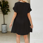 Arrival Vacation Sun Protection Blouse Solid Color Stringy Selvedge Cuff Sexy See through Bikini Smock Dress