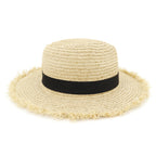 Handmade Crochet Straw Hat Sun Shade Proof Fisherman Hat, Crochet Straw HatFisherman HatHandmade HatHat Sun Shade Proof