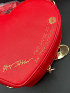Betsey Johnson Kitsch Devil In The Details Crossbody Red