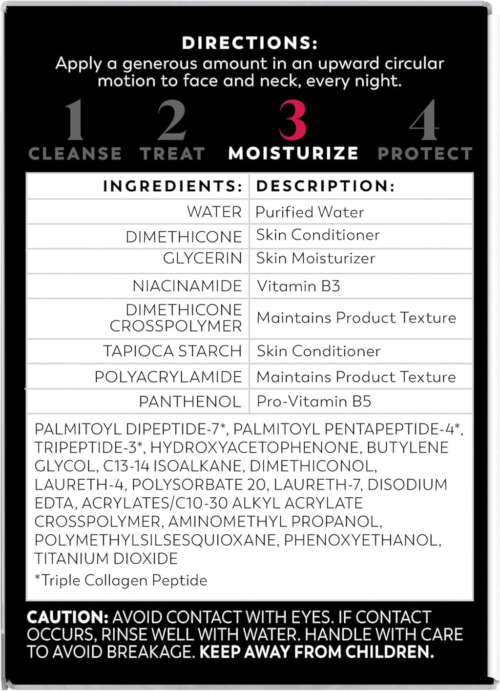 Olay Age Defying Anti-Aging Night Cream, 1.7 oz Fragrance-Free Face Moisturizer with Triple Collagen Complex, Niacinamide, and Pro-Vitamin B5