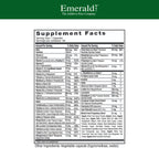 Emerald Labs Men's 45+ Unflavored 60 Capsules 2Pack! 120 Capsules Total